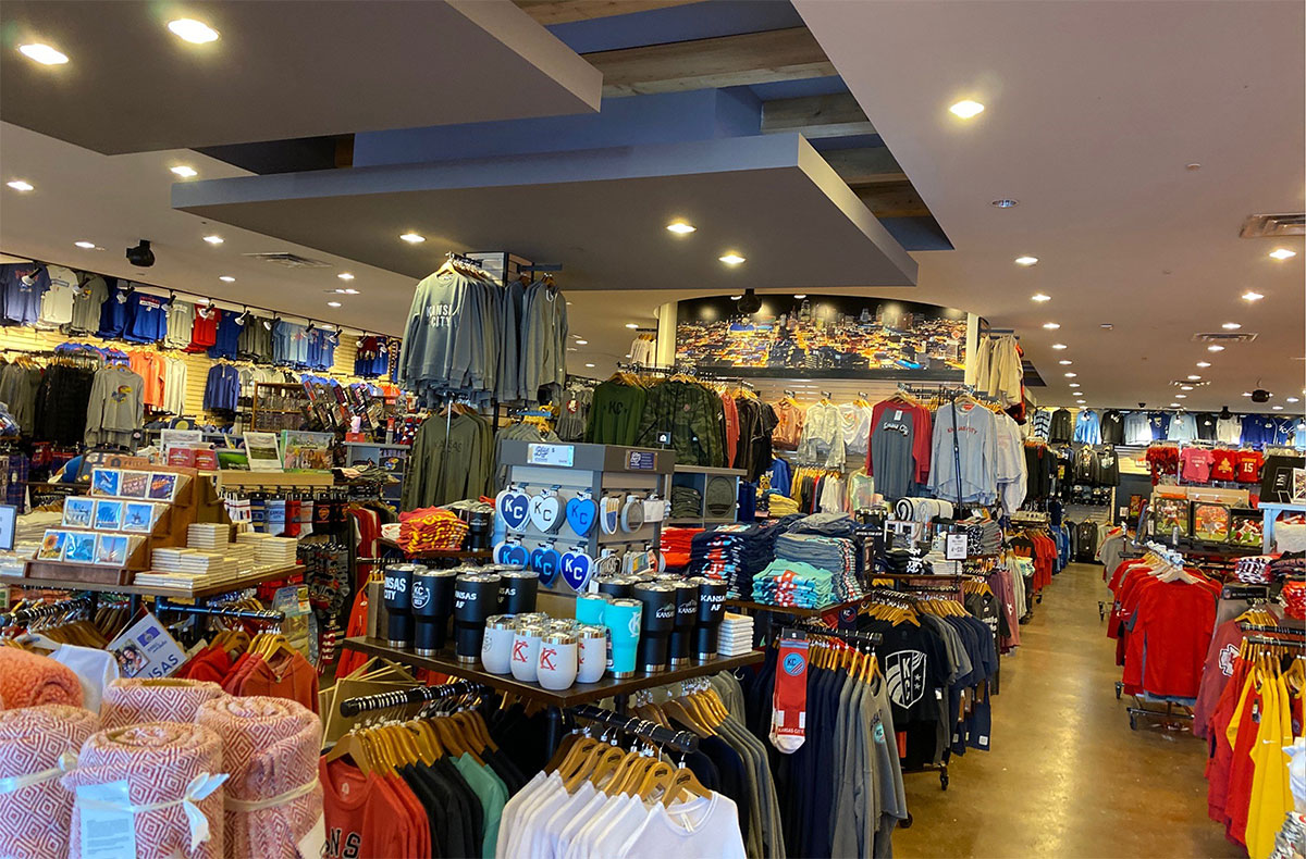 Retail Store Interior with Merchandise